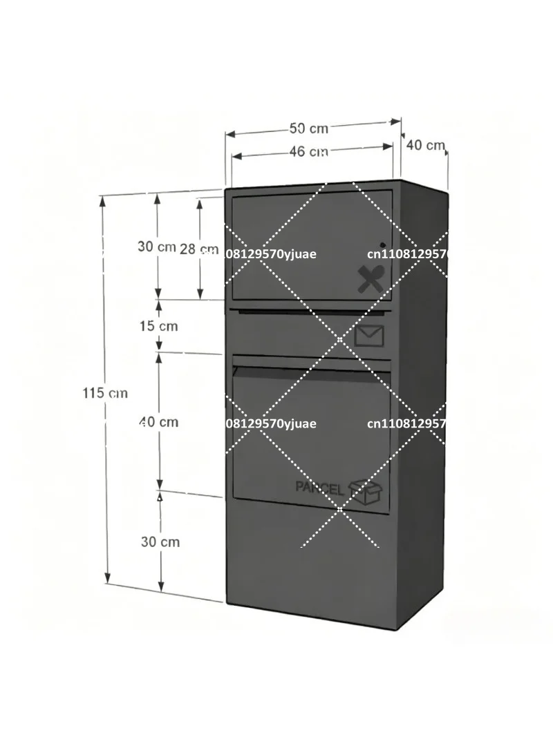 Furniture Hardware Manufacturer - صندوق آمن لتوصيل الطرود للمنزل والمكتب،