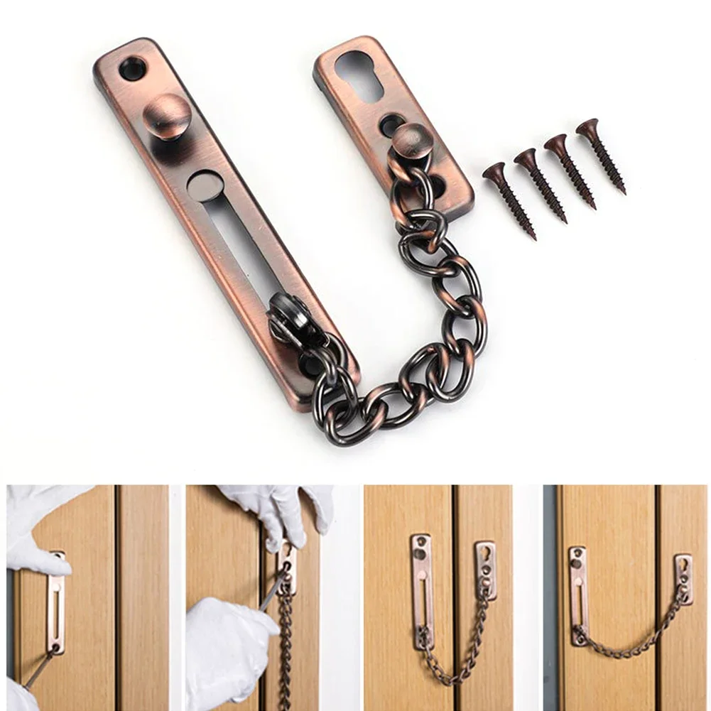 Furniture Hardware Fitting - سلسلة الباب مع قفل قفل الباب
