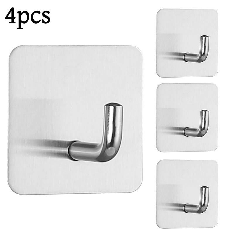 Furniture Hardware Fitting - 2-4 قطعة ذاتية اللصق جدار هوك