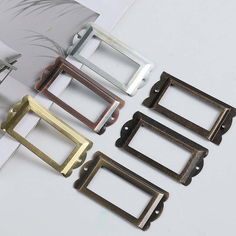 حامل ملصقات عتيق، خزانة ملفات  - مراجعة Furniture Hardware Names وسعره