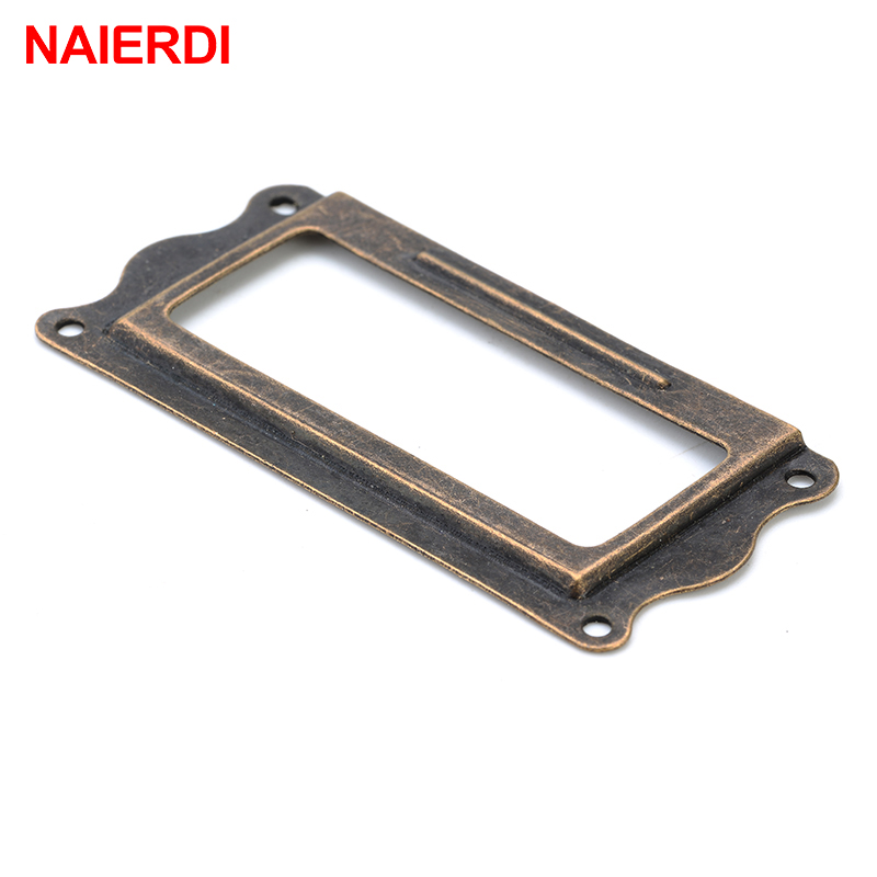 10 قطعة NAIERDI العتيقة النحاس - مراجعة Furniture Hardware Names وسعره