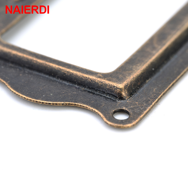 10 قطعة NAIERDI العتيقة النحاس - مراجعة Furniture Hardware Names وسعره